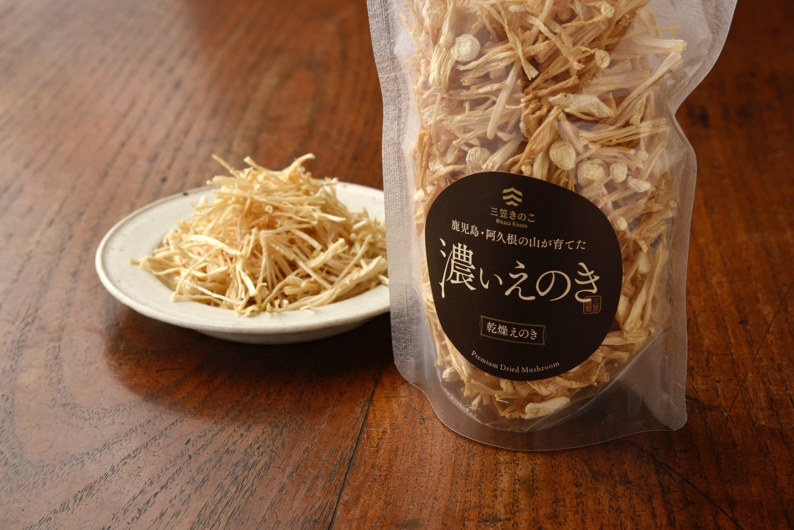 Dried Enoki Mushroom White 濃いえのき 白 the rice factory Honolulu online store
